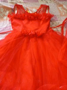 Beautiful Red Party Gown