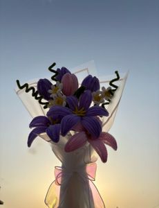 LILAC DREAMSCAPE handmade Flower Bouquet 💐