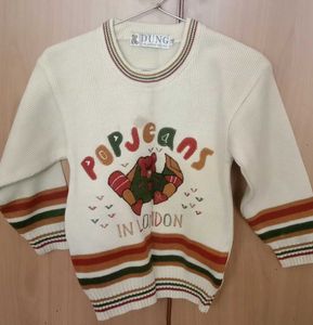 cream colour sweater