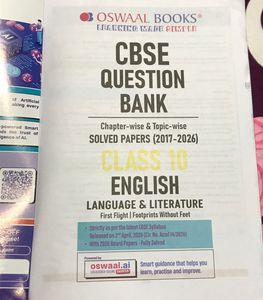 CBSE Class 10 English Question Bank