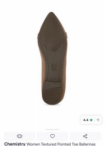Elegant Taupe Pointed Toe Flats