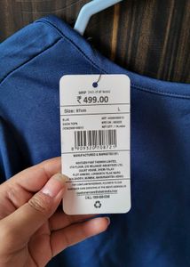 SHEIN Navy Blue Long Sleeve Bodysuit