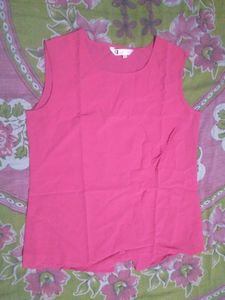 Pink Sleeveless Top