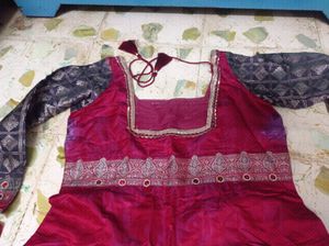 L Size Dress Top .  And  churidar pant
