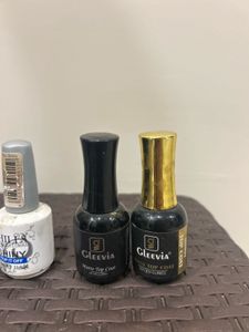 Gleevia Matte & Shiny Top Coat Nail Polish