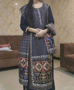 Elegant Gown with Dupatta