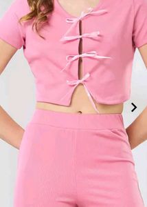 Co-ords set pink colour