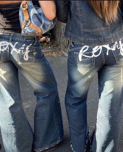 Y2K Low Waist Roxy Jeans