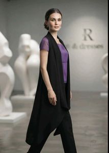 Sculptural Sophistication: The Black &amp; Purple Edit