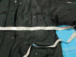 Black Padded Winter Jacket