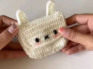 Cute Crochet Animal Pouches(1pc)