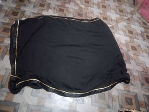 Elegant Black Embroidered Gown