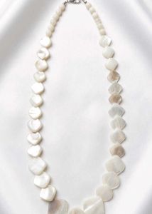 🤍 Handcrafted Rare Mother-of-Pearl Statement Neck