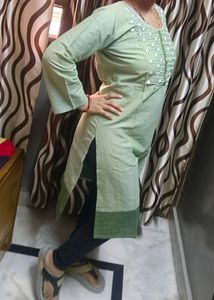 Khadi Cotton Kurti (New)