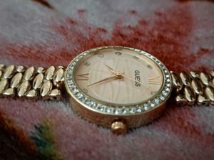 Guess Rose Gold Crystal Watch