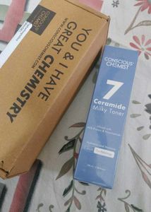 Conscious Chemist Ceramide Milky Toner