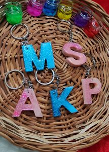10 Pieces Keychain Each 2 Alphabet ❤