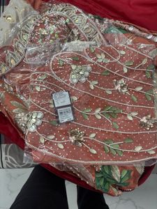Designer Embellished Net Blouse