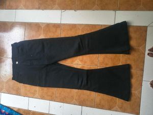 Classic Black Flared Jeans