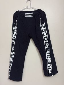 Inspire By Me Black Track Pants