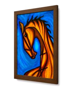 Running Horse Wall Art Painting