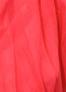 Stunning Red &amp; Black Embroidered Gown