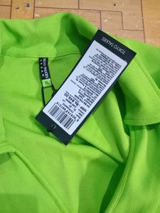 Tokyo Talkies Green Crop Top