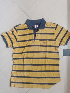 Men's Striped Polo T-Shirt