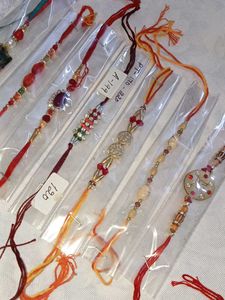 Handmade Rakhi Bracelet Set