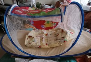 New Unused Bed &amp; Net For Babies