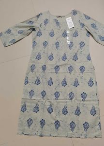 Women's Printed Cotton Kurta