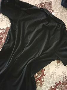 Men's Black Graphic Polo Shirt