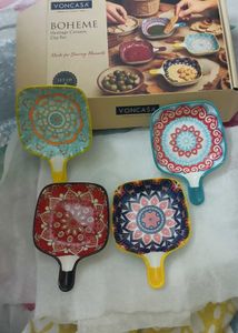 Voncasa Boheme Heritage Ceramic Dip Set