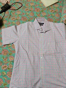 Men's Plaid Button-Up Shirt