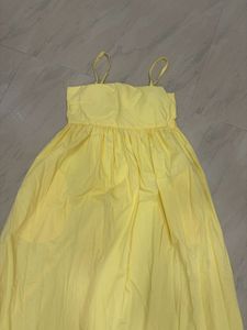 Bright Yellow Long Sundress