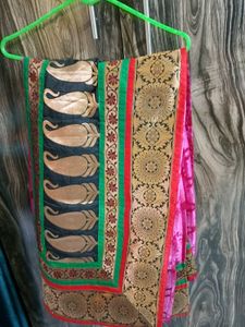 Multicolour Dual Saree