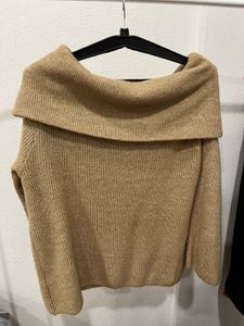 Cozy Off-Shoulder Knit Sweater