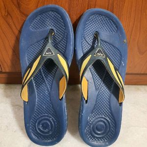 Blue Slippers