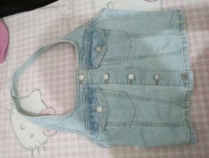 stylish denim top