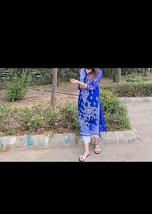 Chikankari Kurti With Inner
