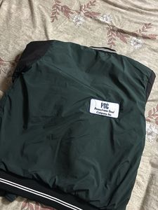 Varsity Style Bomber Jacket