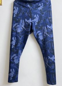 Blue Camo Leggings