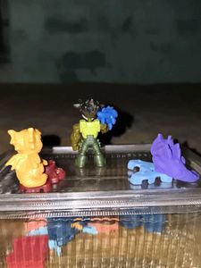 Miniature Action Figures Lot