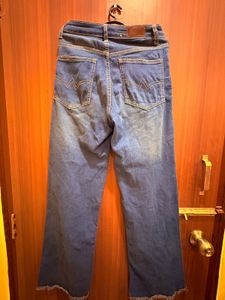AND Blue Denim Flare Jeans