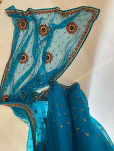 Heavy Vintage zari work Saree