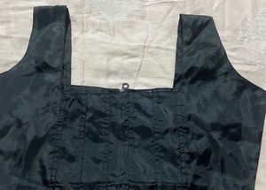 Chic Black Corset Top