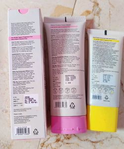 Swiss Beauty Face Wash Toner sunscreen combo