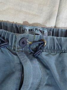 Light Blue Cargo Pants