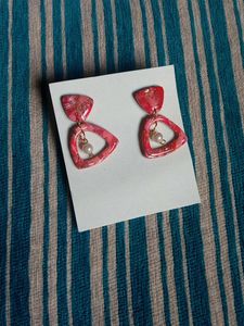 Triangle Dangle Earrings