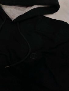 Black CHAMPION Hoodie